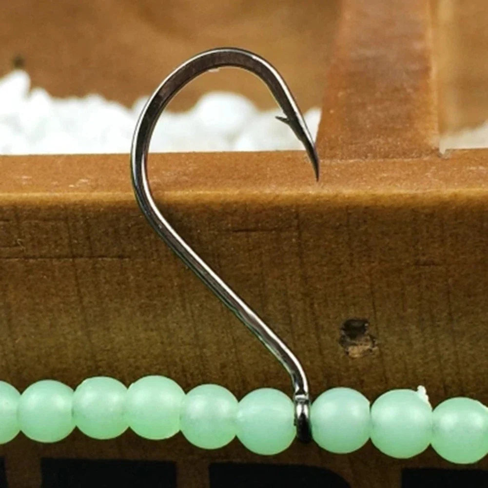 33cm Saltwater Trolling Lure for Fishing (PVC, Metal, Glow Beads)