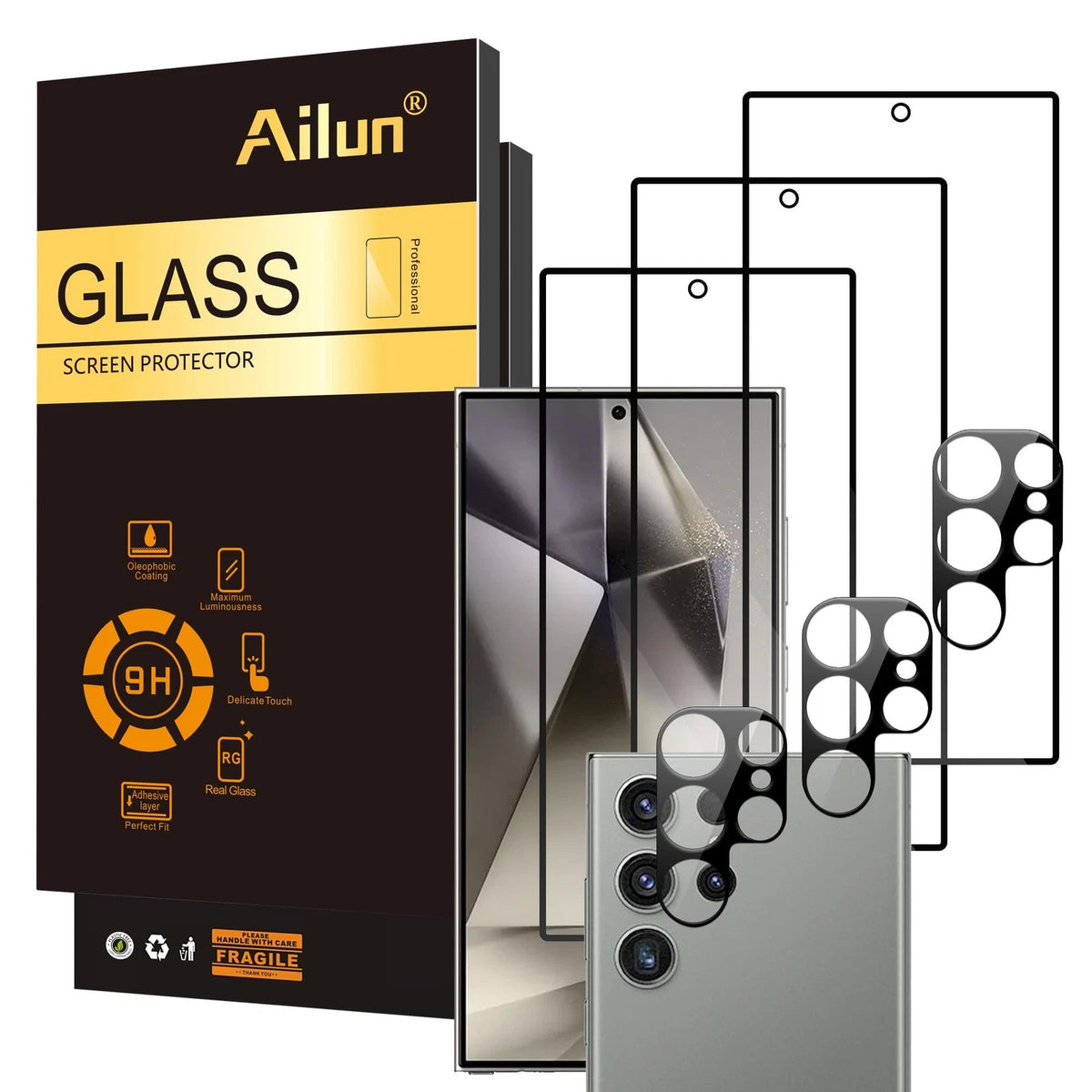Glass Screen Protector for Galaxy S24 Ultra (2023)