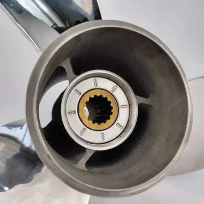 14 x 17 Stainless Steel Propeller for Suzuki Outboard DF AV 50-140HP