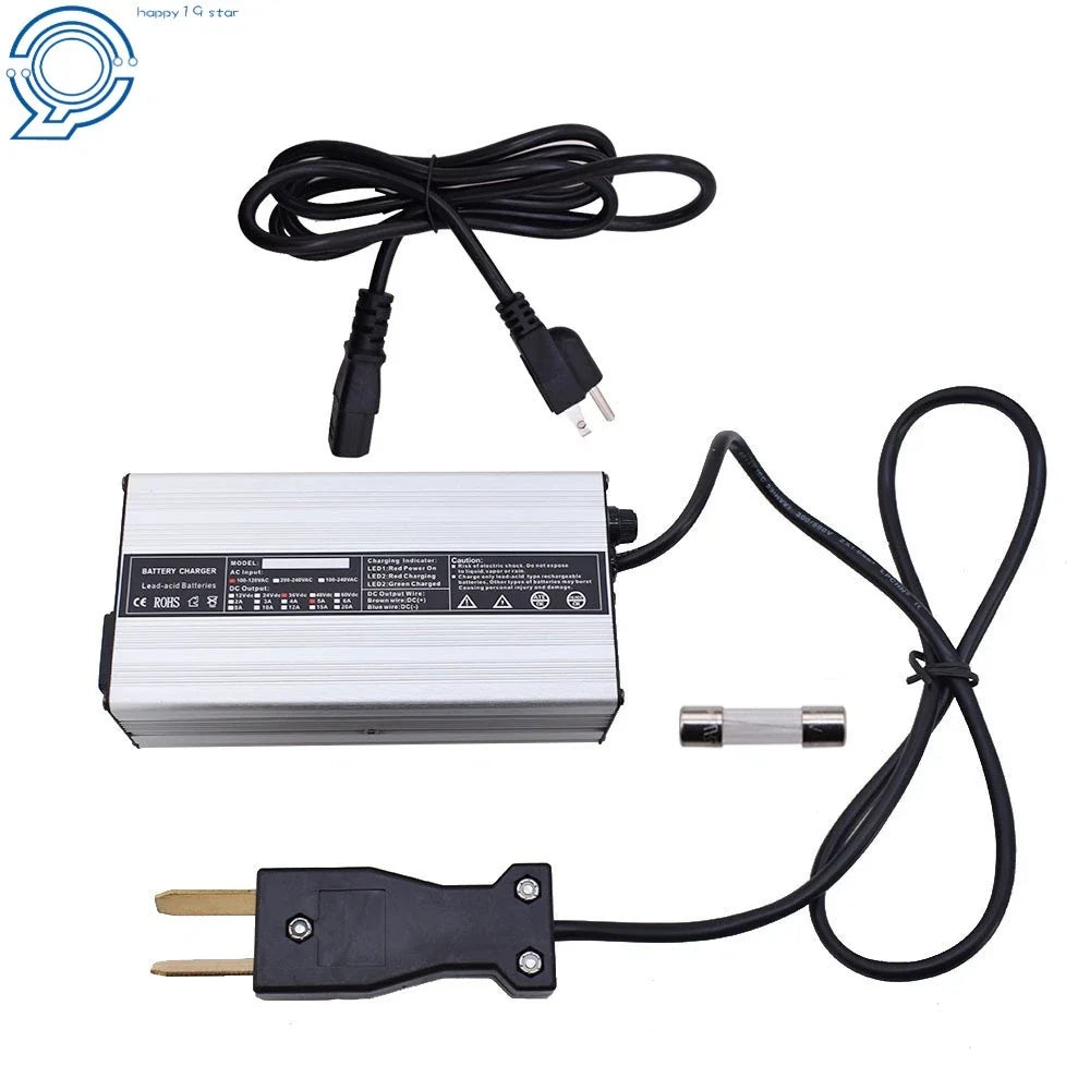 36V Golf Cart Battery Charger for E-Z-Go TXT, Club Car DS