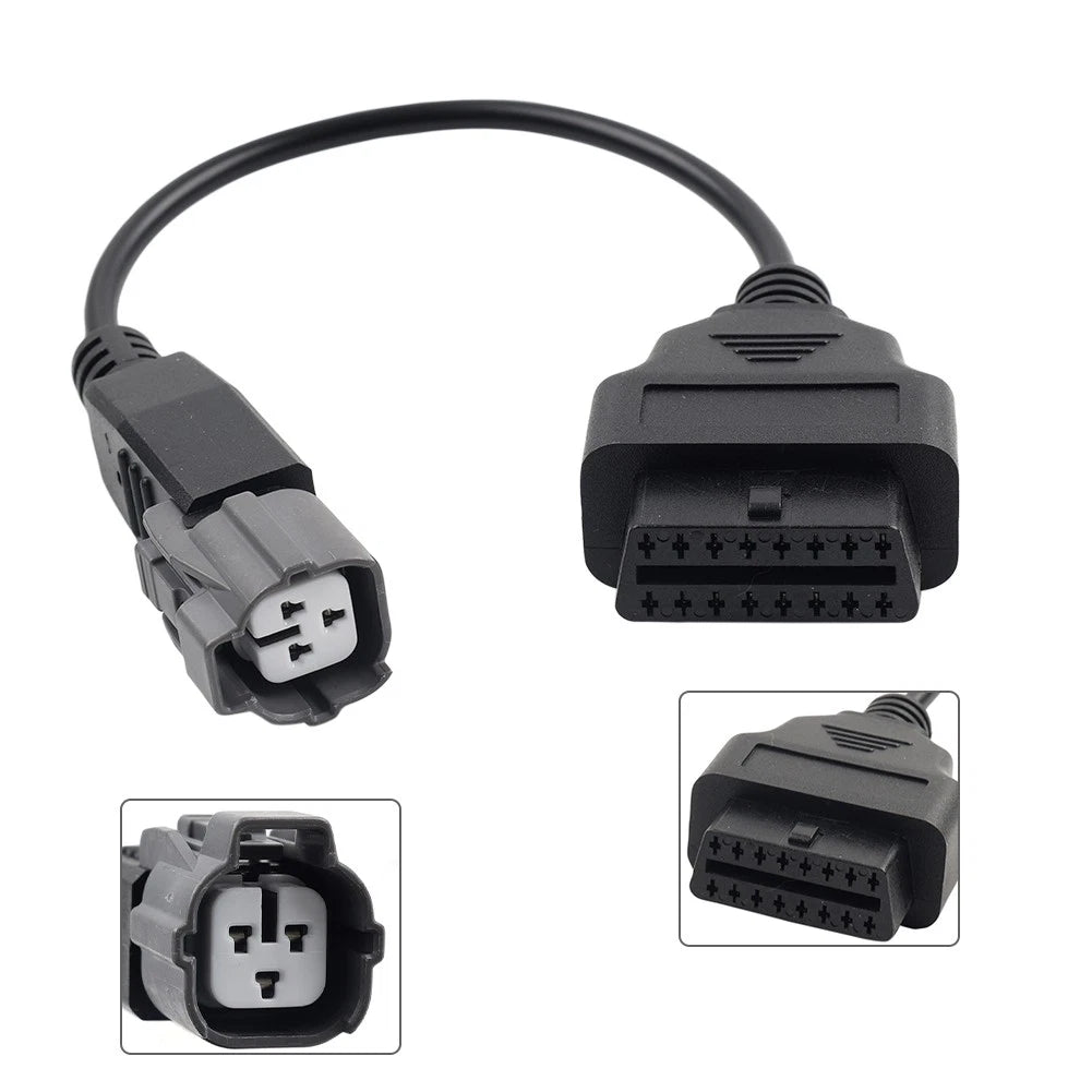 OBD2 Diagnostic Adapter Connector Cable for Yamaha WaveRunner (3Pin)