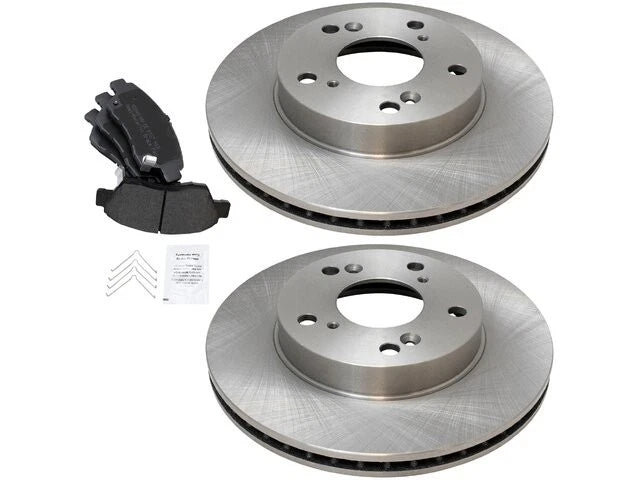 Brake Pad and Rotor Kit for Acura ILX (2013–2014) 26598YGJX