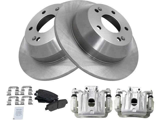 Set of 4 Brake Pads and Rotors for Hyundai Santa Fe (2010–2012) 49211MJWW