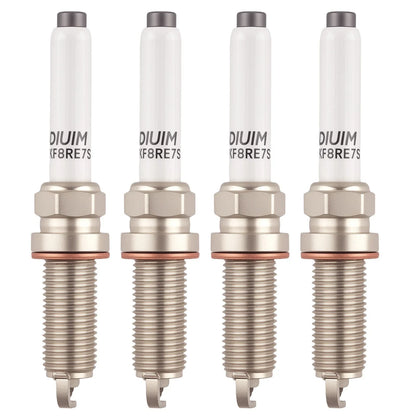 Set of 4 Platinum Spark Plugs for Mercedes-Benz SLC300 (2017–2020)