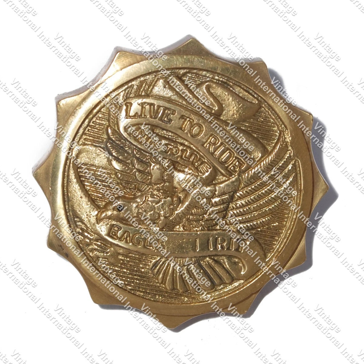 Petrol Fuel Tank Cap for Royal Enfield 500cc (Vintage Look, Brass)
