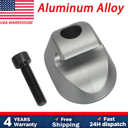 Set of 2 Aluminum Sun Visor Clips for Kenworth Peterbilt (F01377-2, S16-1023-661)
