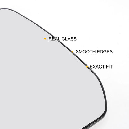 Left Upper White Mirror Glass for Ford Transit MK6 (2000–2006)