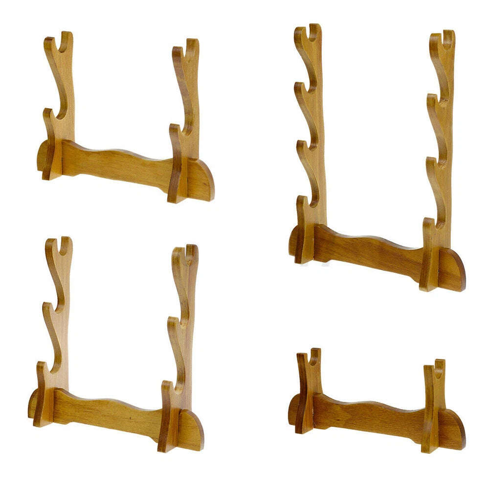 Samurai Sword Knife Katana Stand Holder Display Rack for Mini 1-4