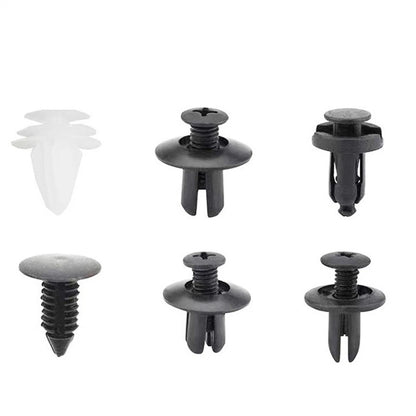 100 Pcs Push Type Retainer Kit for Automotive Fastening Clips