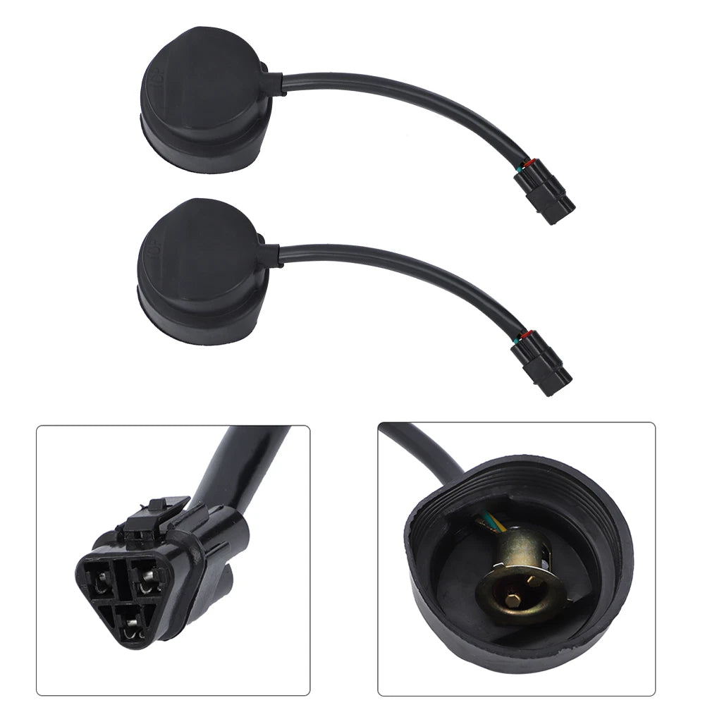 Headlight Light Sockets Kit for Yamaha Raptor 250 350 700 YFZ450 Wolverine 450 (5TG-84340-01-00, 5TG-84140-01-00)
