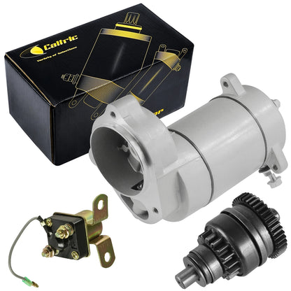 Starter Drive & Relay Solenoid for Polaris Trail Blazer 250 (1990–2003) 18331AA2033, 3085393, 3084403, 3083646