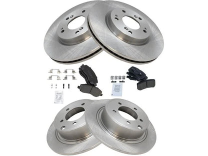 Brake Pad and Rotor Kit for Mitsubishi Lancer (2008–2014) 89291HYNN