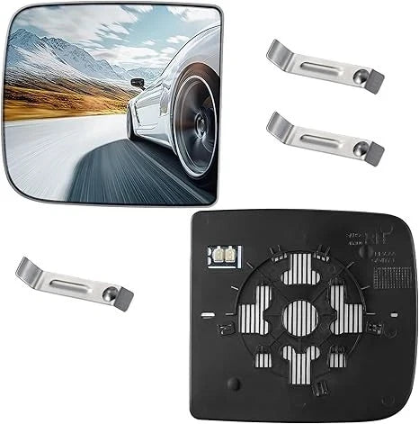 Heated Right Hand Towing Mirror Glass for Ram 2500 2011–2022, Ram 3500 2011–2018