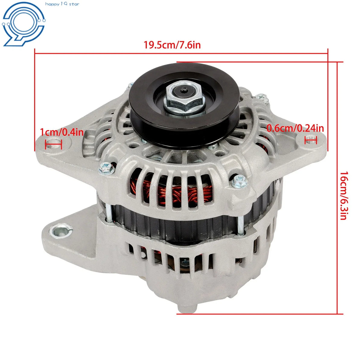 Alternator 400-48201 for Caterpillar CAT 257D 257D3 (2012–2021)