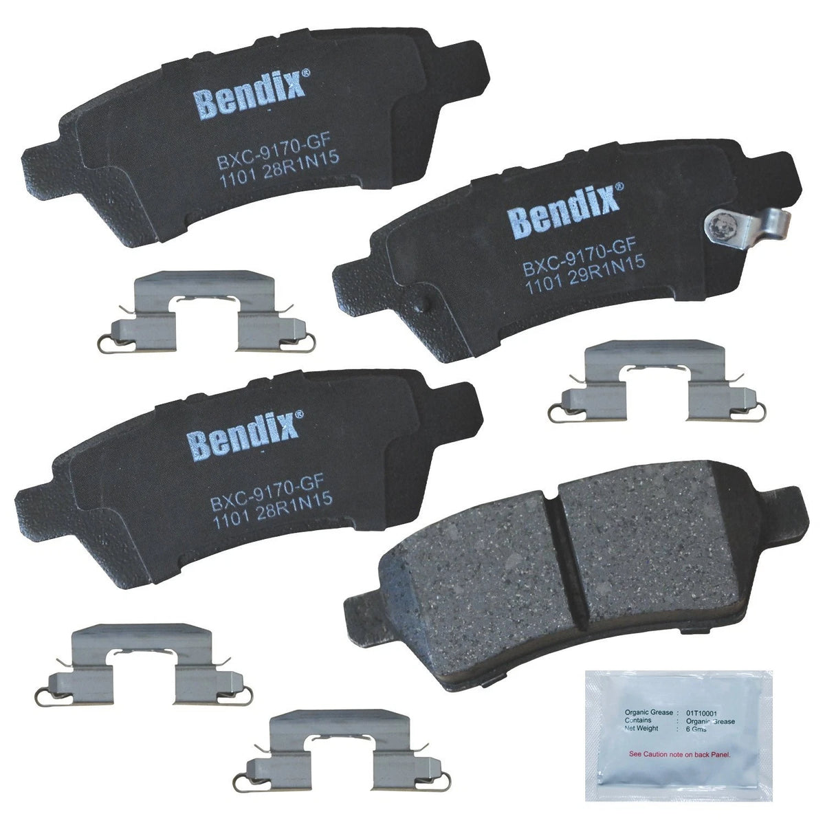 Ceramic Rear Brake Pads for Nissan Pathfinder (2005–2012)
