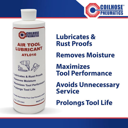 16-Ounce Air Tool Lubricant for Coilhose Pneumatics