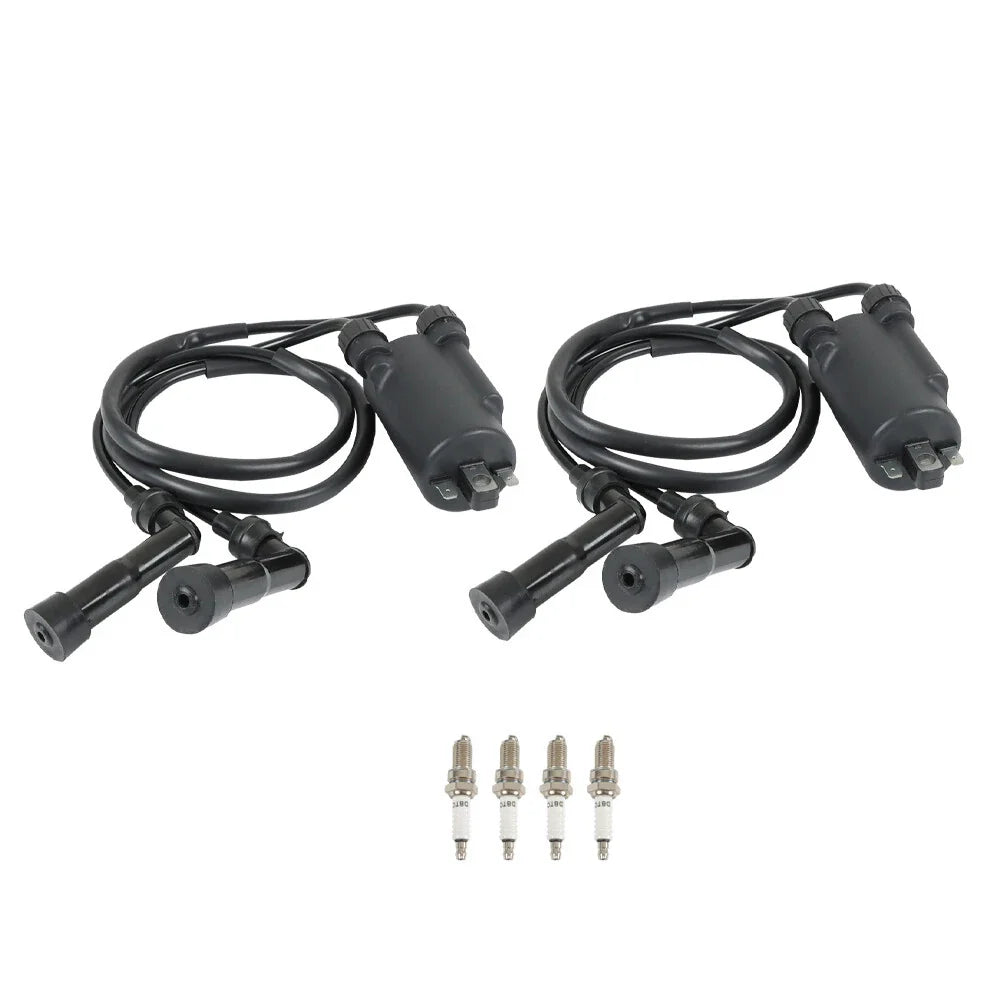 Ignition Coil & Spark Plug Set for Honda Goldwing 1100 1200 CB650 CB750C (1975–1987)