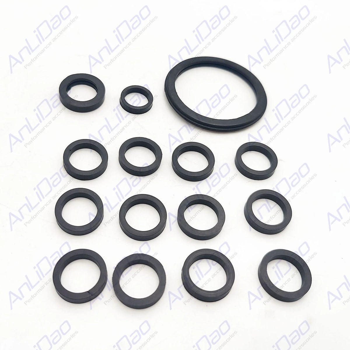 Set of 4 Water Pipe Leak Sealant Rings for Volvo Penta MD11C MD17C MD17D MD11D