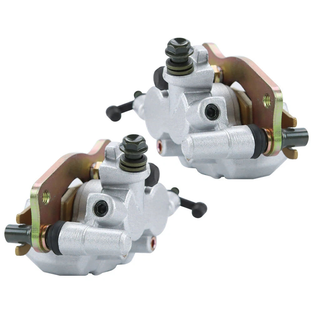Front Left Right Brake Calipers & Pads for Kawasaki Teryx 800 (2014–2019) 43080-0128, 43080-0129