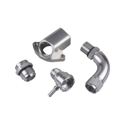 Upper Coolant Housing Filler Neck 16AN Fitting for Honda B-Series (B16 B18C5)