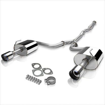 Dual 4" Burnt Tip Catback Exhaust System for Nissan Maxima 2009–2015
