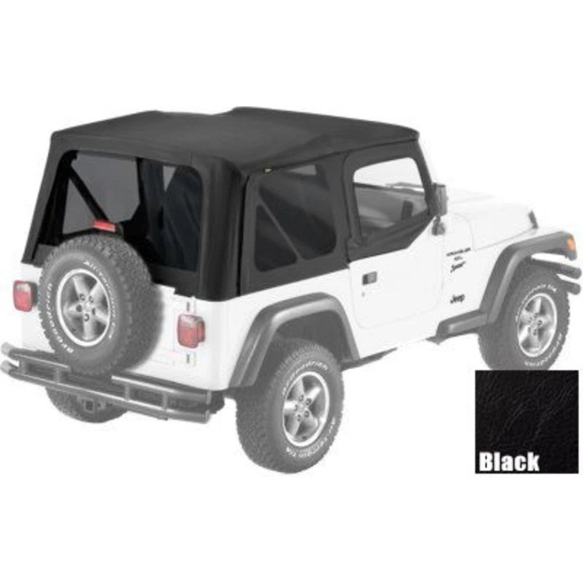 Bestop Soft Top for Jeep Wrangler TJ (1997–2002) 79124-01