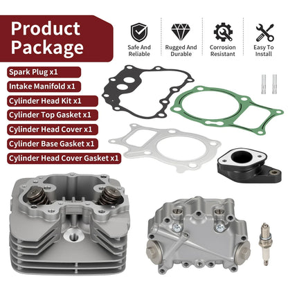 Cylinder Head & Cover Kit for Honda Sportrax 250 TRX250EX (2003–2008)