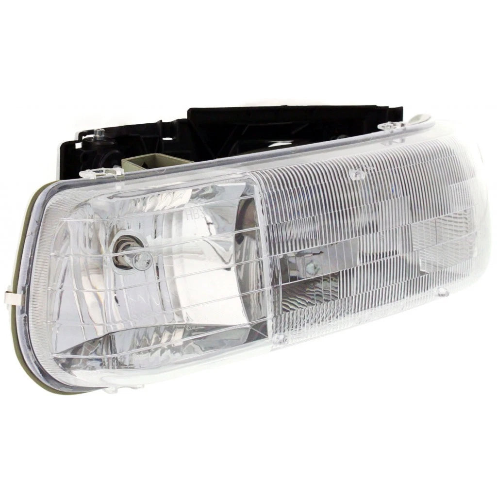 Headlight Pair for Chevy Silverado (1999–2002) PLX-M0-20-5500-00-CL360A55, GM2502187, GM2503187