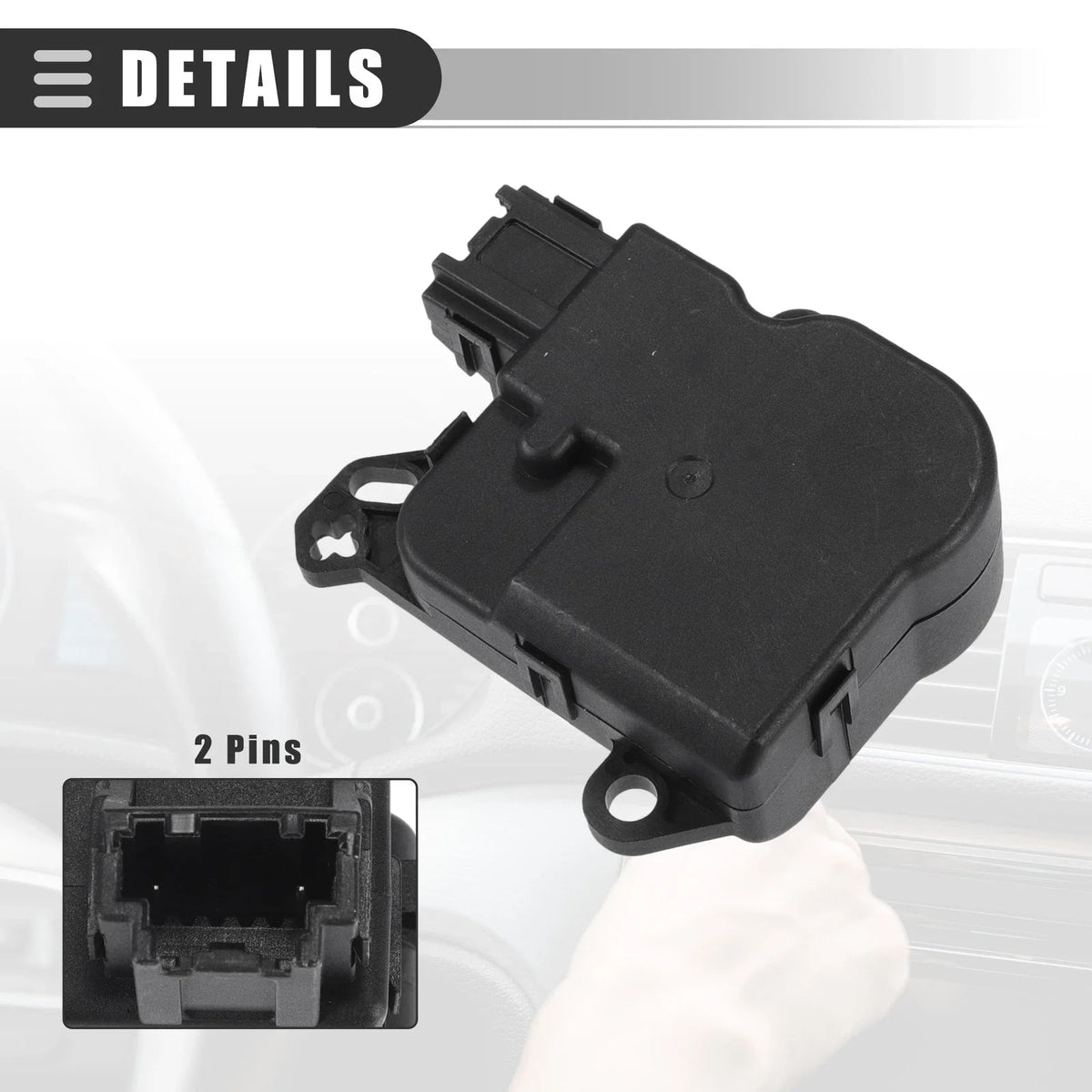 HVAC Heater Door Blend Actuator for Nissan Armada (2005–2006) No. 27743ZH00A
