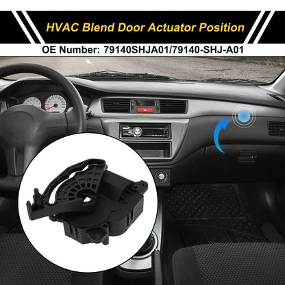 HVAC Heater Blend Door Actuator for Acura MDX (2007–2013) No. 79140SHJA01/79140-SHJ-A01