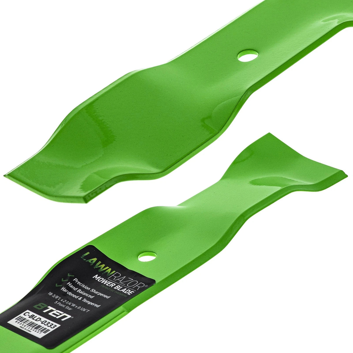 2X LawnRAZOR Mower Blades for Poulan Pro PP11536K PP1136J (532140101)