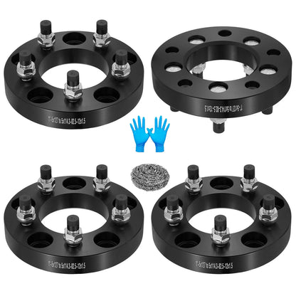 Set of 4 Wheel Adapters for GMC Safari, Dodge Journey, Jeep Wrangler (1", 5x5 to 5x4.5)