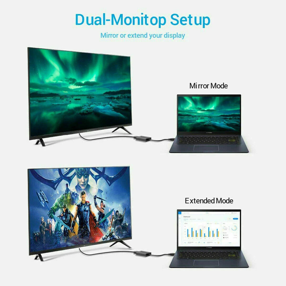 HD 1080P USB 3.0 to HDMI Video Cable Adapter for PC Laptop HDTV (No Years)