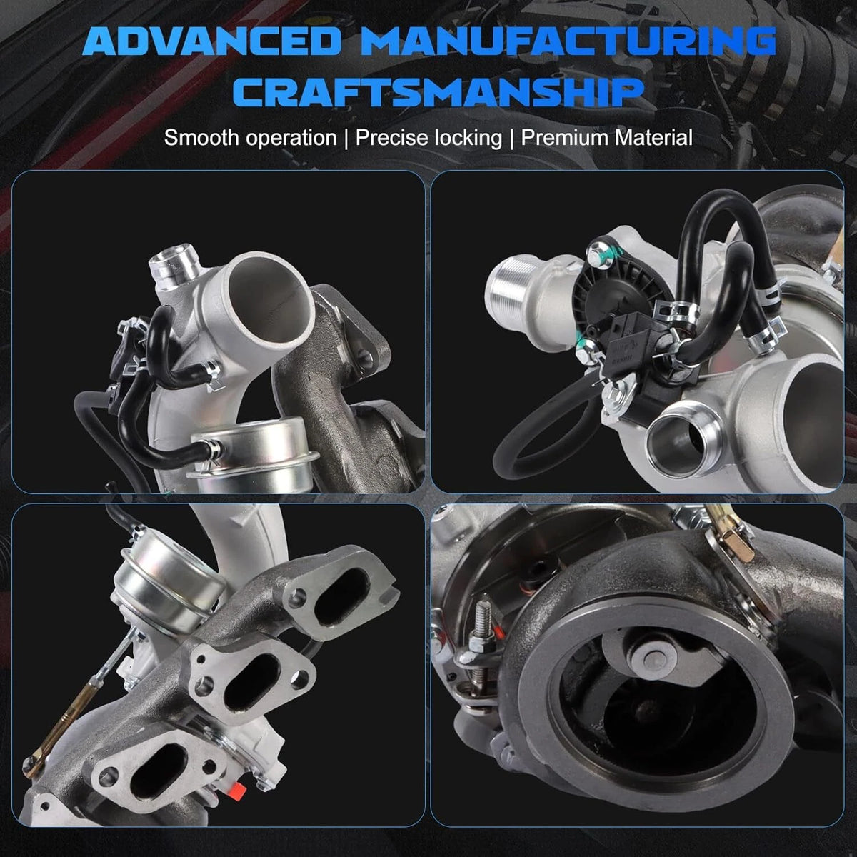 Turbocharger 25201063 for Chevy Cruze Sonic Trax Buick Encore (2011–2019)