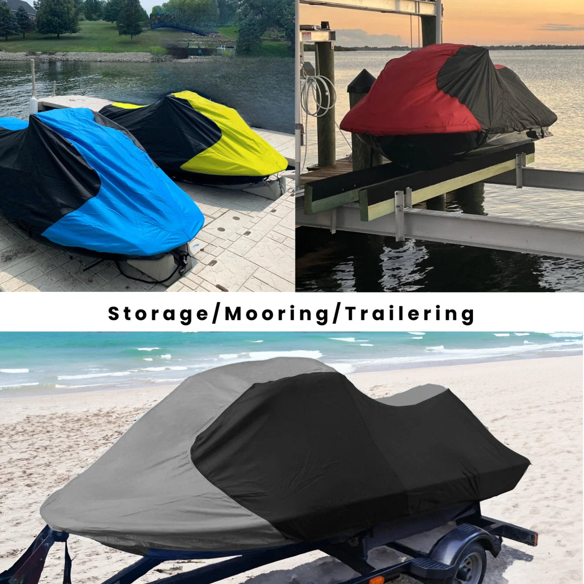 Trailerable Jet Ski Storage Cover for Sea Doo RX DI / RXX (2000–2003)