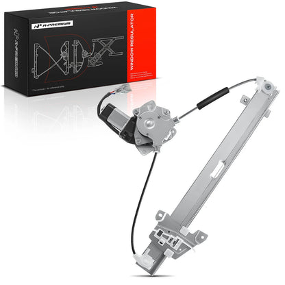 A-Premium Rear Left Power Window Regulator w/ Motor for Mitsubishi Galant (2004–2012) MR599949, 748-584, 748584, 135-58656L, 13558656L