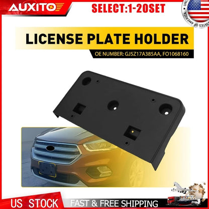 Front License Plate Bracket Holder for Ford Escape (2017–2019) GJ5Z17A385AA