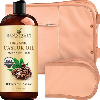Castor Oil Pack for Handcraft Blends (16 Fl Oz)