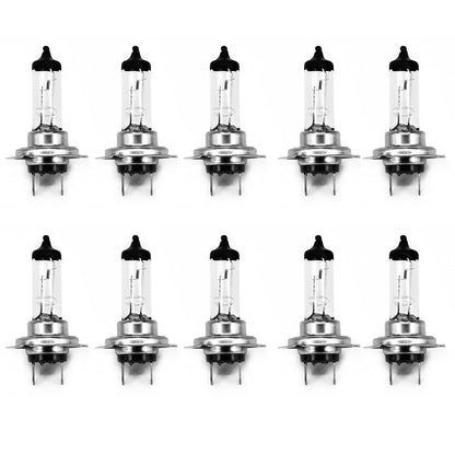 10X H7 55W 12V 4300K Xenon Halogen Headlight Bulbs