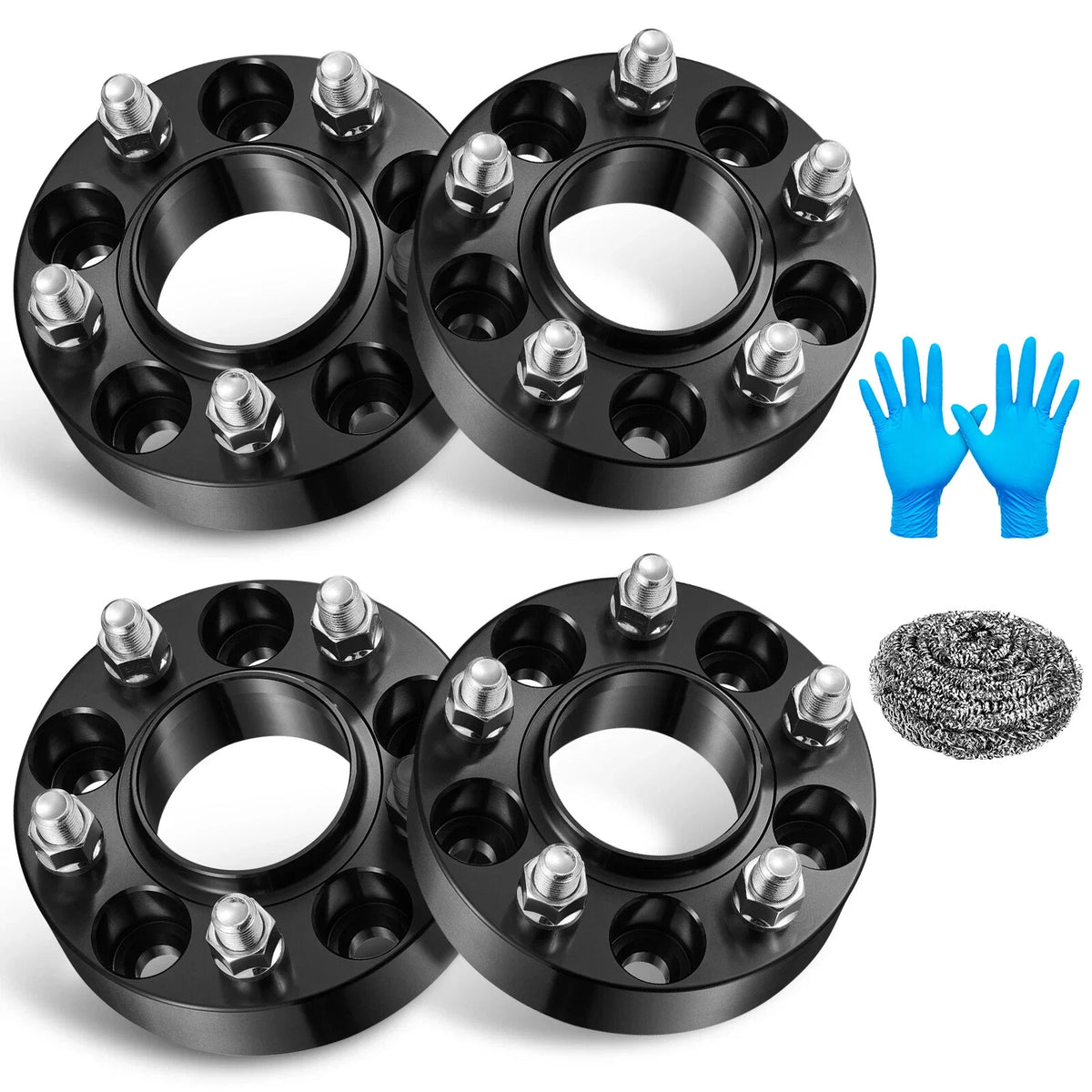 Set of 4 Hubcentric 5X115 Wheel Spacers for Chrysler 300, Dodge Challenger (2005–2023)