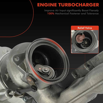 Turbocharger for BMW 335i (2014–2015), 640i (2016–2018), X5 (2014–2018)