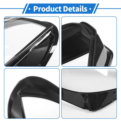 1 Pcs Headlight Lens Cover for BMW X5 G05/X6 (2019–2021) PC Clear