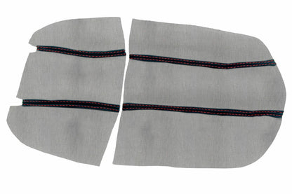 Console Lid Armrest Cover for Toyota 4Runner (2003–2009) Carbon Fiber Red Stitch