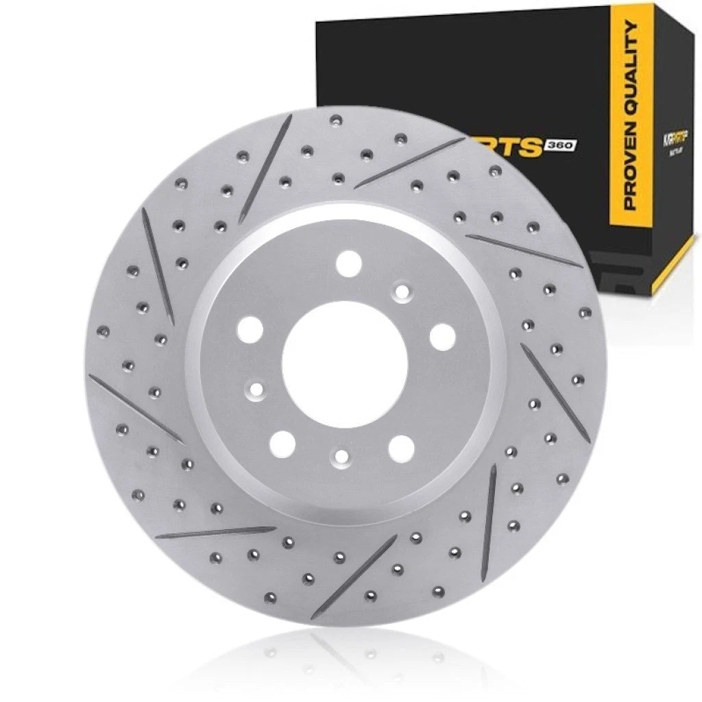 Set of 2 Front Vented Rotors for Chevy Monte Carlo (2006–2007) ALX-PAU-DF-830-45012R-CLA2