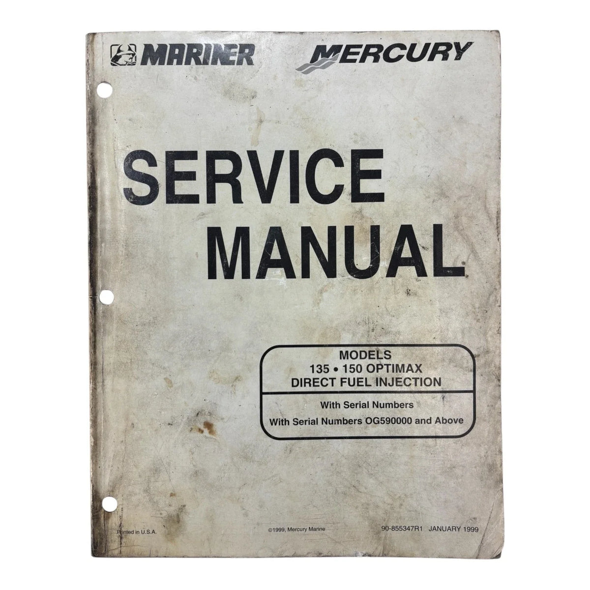 Direct Fuel Injection Manual for Mercury/Mariner 90-855347R1 (1990–2006)