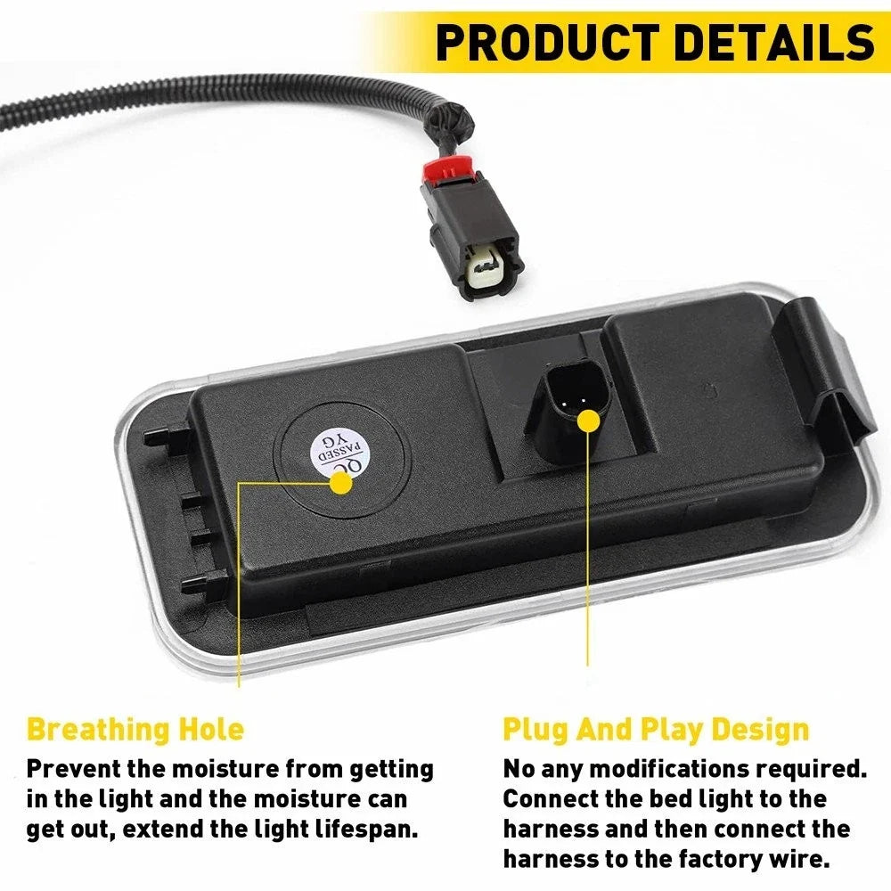 2X LED Trunk Rear Bed Light for Toyota Tacoma (2020–2021) PT857-35200