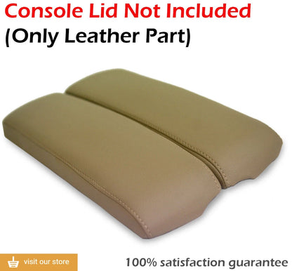 Center Console Armrest Cover for Infiniti M35 (2006–2010) Beige Leather