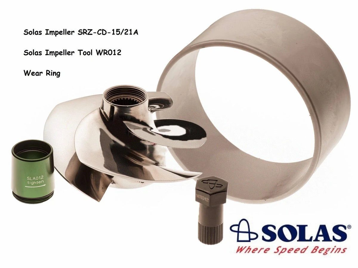 Solas Impeller SRZ-CD-15/21A for Sea Doo 4-Tec 255 260 (2003–2019)