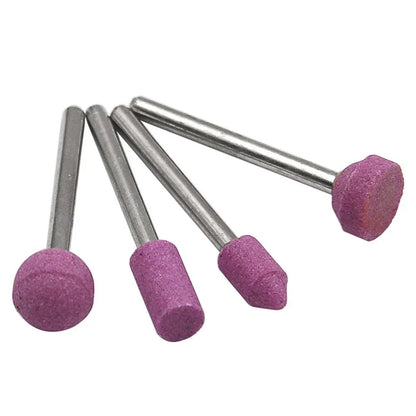 Set of 7 Abrasive Mounted Stones for Rotary Tools Grinding Wheel Head