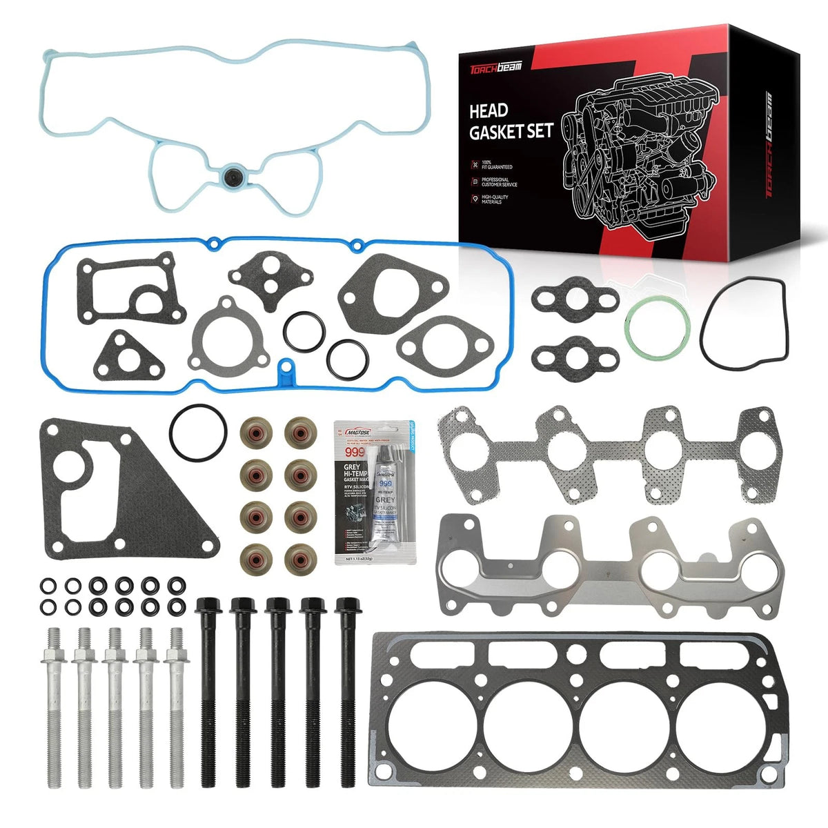 Engine Cylinder Head Gasket Kit for Chevy S10, Cavalier, GMC Sonoma (1994–2005)